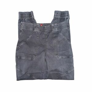 SPANX Stretch Twill Cargo Jogger Pants Women’s Size Large Gray